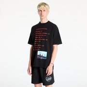 Póló PLEASURES Darklands T-Shirt Black S akciós termékkép 1