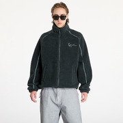 Kabát Karl Kani Metal Signature Teddy Jacket Black/ Light Blue L akciós termékkép 1