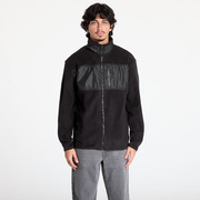 Kabát Urban Classics Patched Micro Fleece Jacket Black L akciós termékkép 1