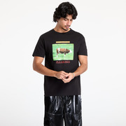 Póló PLEASURES Grass Fed T-Shirt Black S akciós termékkép 1