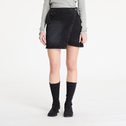 Daily Paper Mongram Wrap Denim Skirt Black XS akciós termékkép 1