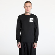 Póló The North Face Longsleeve Fine Tee TNF Black S akciós termékkép 1