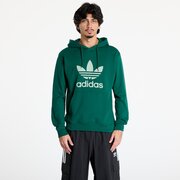 Pulóver adidas Adicolor Classics Trefoil Hoodie Collegiate Green L akciós termékkép 1