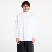 Póló Carhartt WIP Long Sleeve Script Mockneck T-Shirt UNISEX White XL akciós termékkép 1
