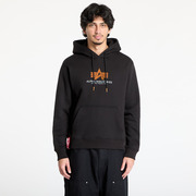 Pulóver Alpha Industries Inc. Basic Hoodie Rubber Black XXL akciós termékkép 1