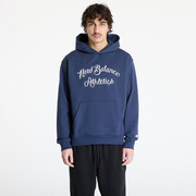 Pulóver New Balance Athletics Relaxed League Hoodie Blue XL akciós termékkép 1
