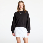 Pulóver Puma Wardrobe Essentials Over-Oversized Crew PUMA Black L akciós termékkép 1