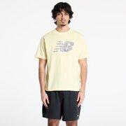 Póló New Balance Nautical Logo T-Shirt Yellow XL akciós termékkép 1