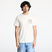 Póló Tommy Jeans Regulat Pop Crest Tee Beige L akciós termékkép 1