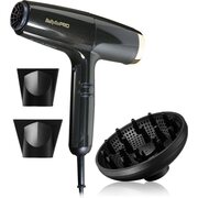 BaByliss PRO Falco Hair dryer BLACK & GOLD hajszárító beépített ionizáló funkció 1 db akciós termékkép 1