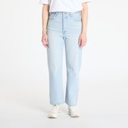 Nadrágok Levi's® Ribcage Straight Ankle Jeans Blue W29/L29 akciós termékkép 1