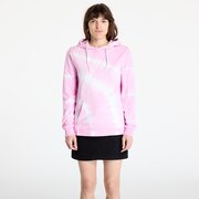 Pulóver Urban Classics Ladies Tie Dye Hoody Pink XS akciós termékkép 1