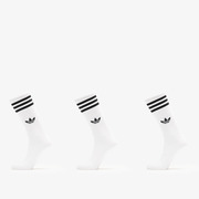 adidas 3S High Crew Socks 3-Pack White/ White/ White XL akciós termékkép 1