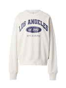 rag & bone Tréning póló 'LA COLLEGIATE'  sötétkék / fehér akciós termékkép 1