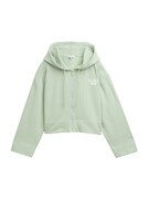 TOM TAILOR DENIM Tréning dzseki  menta / fehér akciós termékkép 1