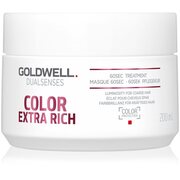 Goldwell Dualsenses Color Extra Rich regeneráló maszk a vastagszálú, festett hajra 200 ml akciós termékkép 1