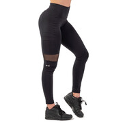 Nebbia leggings Sporty magas derékkal és oldalzsebbel fekete S akciós termékkép 1