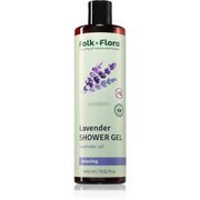Folk & Flora Lavender relaxáló tusfürdő gél 400 ml akciós termékkép 1