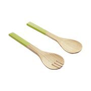 BAMBOO salátakiszedő, limezöld, 2 darabos termék 2. képe