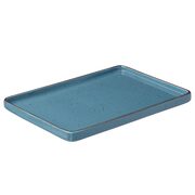 FINCA szögletes lapostányér, kék 22 x 31,5 cm termék 2. képe