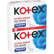 Kotex Ultra Comfort Night egészségügyi betétek 12 db akciós termékkép 1