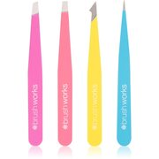 Brushworks Tweezer Set Neon csipeszszett akciós termékkép 1