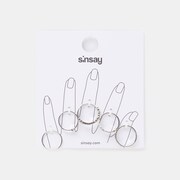 Sinsay - 5 gyűrű - Ezüst akciós termékkép 1