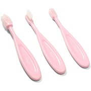 BabyOno Toothbrush fogkefe gyermekeknek Pink 3 db akciós termékkép 1