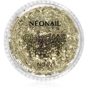 NEONAIL Effect Chrome Flakes csillogó por körmökre árnyalat No. 2 0,5 g akciós termékkép 1