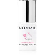 NEONAIL Manicure & Pedicure Rubber Base bázis lakk zselés műkörömhöz proteinnel 7,2 ml akciós termékkép 1