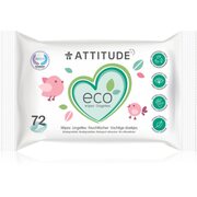 Attitude Eco nedves törlőkendők illatmentes 72 db akciós termékkép 1