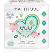 Attitude Eco nedves törlőkendők illatmentes 3x72 db akciós termékkép 1