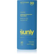 Attitude Sunly Kids Face stick ásványi napozó krém stift gyermekeknek SPF 30 20 g akciós termékkép 1