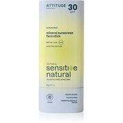 Attitude Sensitive Natural Face stick ásványi napozó krém stift az érzékeny arcbőrre 20 g akciós termékkép 1
