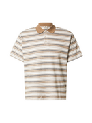 Jack & Jones Premium Póló 'JPRBLUREMY'  teveszín / fekete / fehér akciós termékkép 1