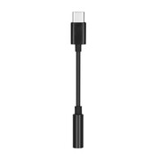 Adapter, USB Type-C - 3.5 mm jack átalakító, fekete (dobozos) akciós termékkép 1