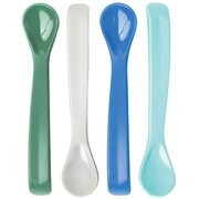 Tiny Twinkle Silicone Baby Spoons kiskanál Boy 4 db akciós termékkép 1