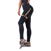Női leggings Nebbia Honey Bunny 820 fekete XS akciós termékkép 1