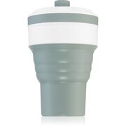 KidPro Collapsible Mug bögre szívószállal Grey 350 ml akciós termékkép 1