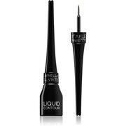 Gabriella Salvete Liquid Contour szemhéjtus ecsettel árnyalat 01 Black 4 ml akciós termékkép 1