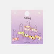 Sinsay - 7 darab gyűrű - Arany akciós termékkép 1