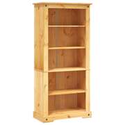  vidaXL 5 szintes Corona-stílusú mexikói fenyő könyvespolc 80x40x170 cm akciós termékkép 1