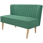  vidaXL zöld szövetkanapé 117 x 55,5 x 77 cm akciós termékkép 1