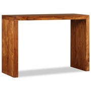  vidaXL tömör fa konzolasztal mézszínű bevonattal 110 x 40 x 76 cm akciós termékkép 1