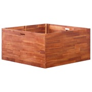  vidaXL akácfa kerti magaságyás 100 x 100 x 50 cm akciós termékkép 1