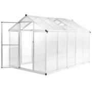  vidaXL alumínium melegház 302 x 190 x 195 cm 11,19 m³ akciós termékkép 1
