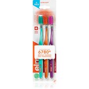 Elmex Swiss Made fogkefe ultra soft Yellow + Blue + White 3 db akciós termékkép 1