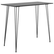  vidaXL fekete bárasztal 120x60x105 cm akciós termékkép 1