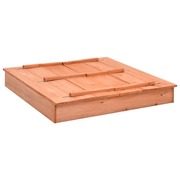  vidaXL fenyőfa homokozó 95 x 90 x 15 cm akciós termékkép 1