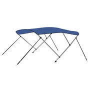  vidaXL kék háromágú bimini tető 183 x 140 x 137 cm akciós termékkép 1
